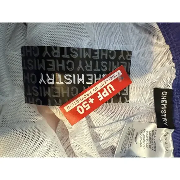 Chemistry Colorful Skeleton Swim Trunks SPF 50 - Size M (NWT) - Picture 7 of 8